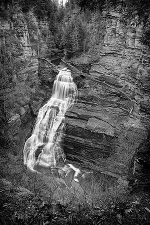 Lucifer Falls at Treman state park