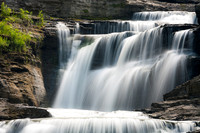 Detail of Wells Falls on Six Mile creek