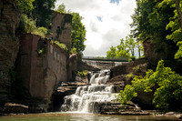 Wells Falls on Six Mile creek