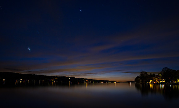 Cayuga Lake tonight