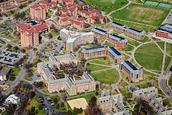 Cornell University's dormitories look like a study in architecture anthropology.