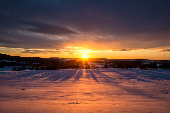 An amazing sunset from a few days ago